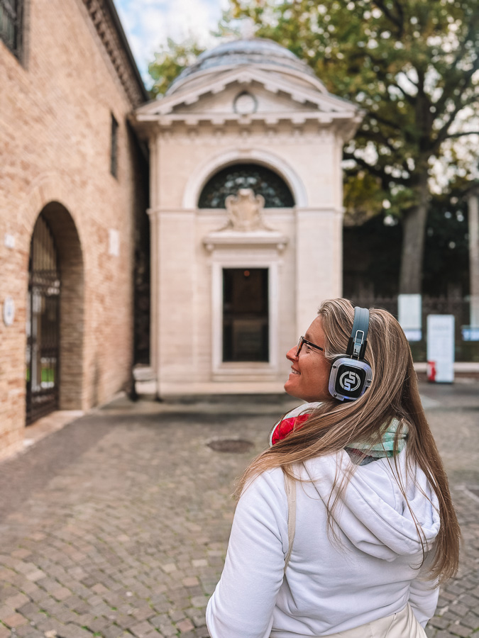 Enjoying the Silent Play tour around Ravenna, Italy