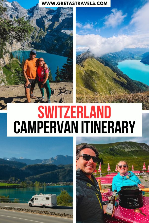 If you want to discover Switzerland by campervan, but don't know where to start, my Switzerland campervan itinerary is just what you need! Discover how to spend 5 days in the Interlaken and Bernese Overland area, from epic hikes to picturesque towns, with lots of useful tips for camper van travellers!