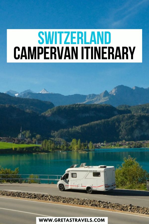 If you want to discover Switzerland by campervan, but don't know where to start, my Switzerland campervan itinerary is just what you need! Discover how to spend 5 days in the Interlaken and Bernese Overland area, from epic hikes to picturesque towns, with lots of useful tips for camper van travellers!