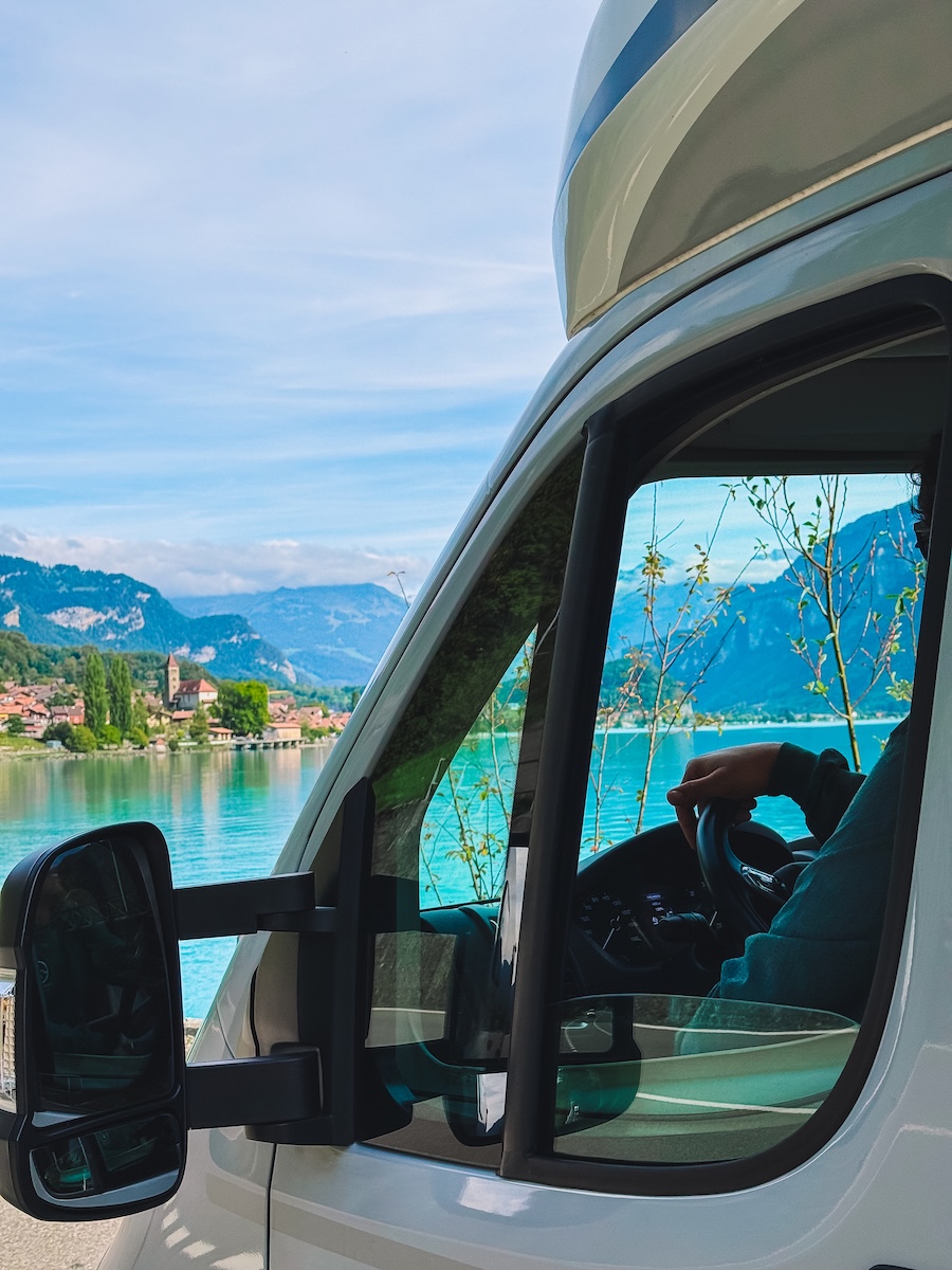 Enroute to Lake Brienz in Switzerland